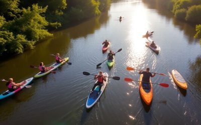 Wassersport am Niederrhein: Kanu, SUP & mehr